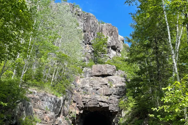 Ely's Peak tunnel